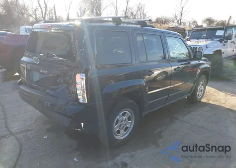 2014 Jeep Patriot Sport from USA, damaged, VIN 1C4NJPBA0ED550185